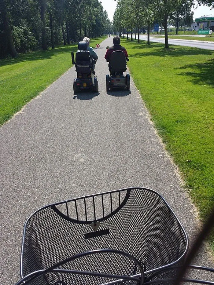 My Grandma Texted Me Saying She Was Racing Today, Then Sent This Picture