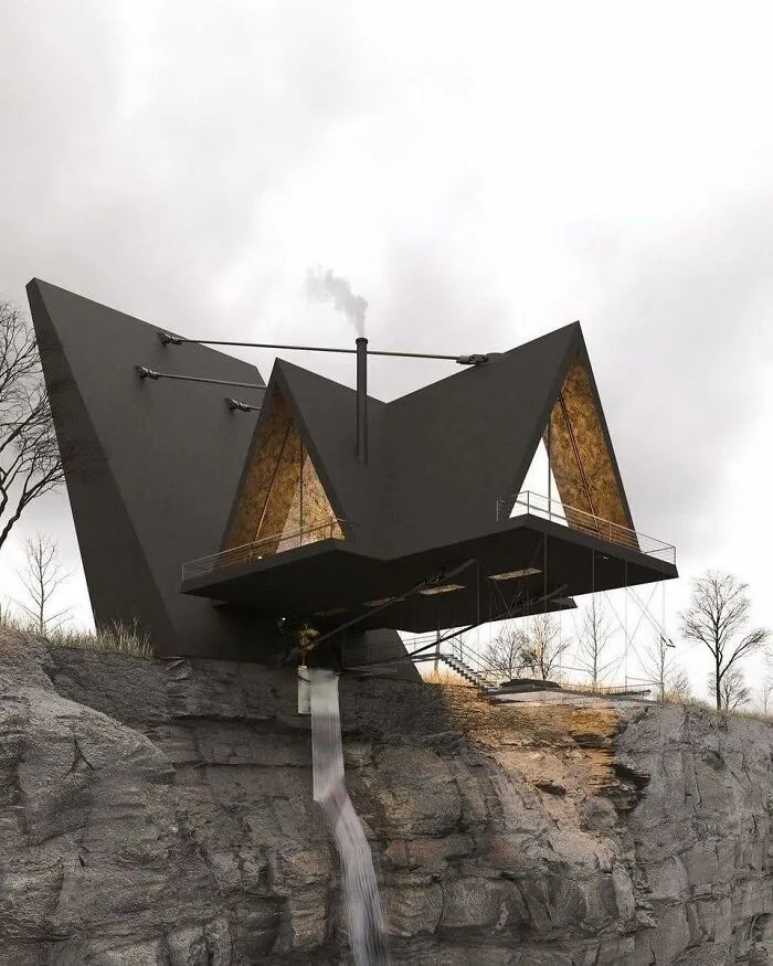 I Do Not Give A Damn How Well It’s Cantilevered Or How Strong The Struts Are. I Do Not Have The Kind Of Luck It Would Take To Set Foot In This House