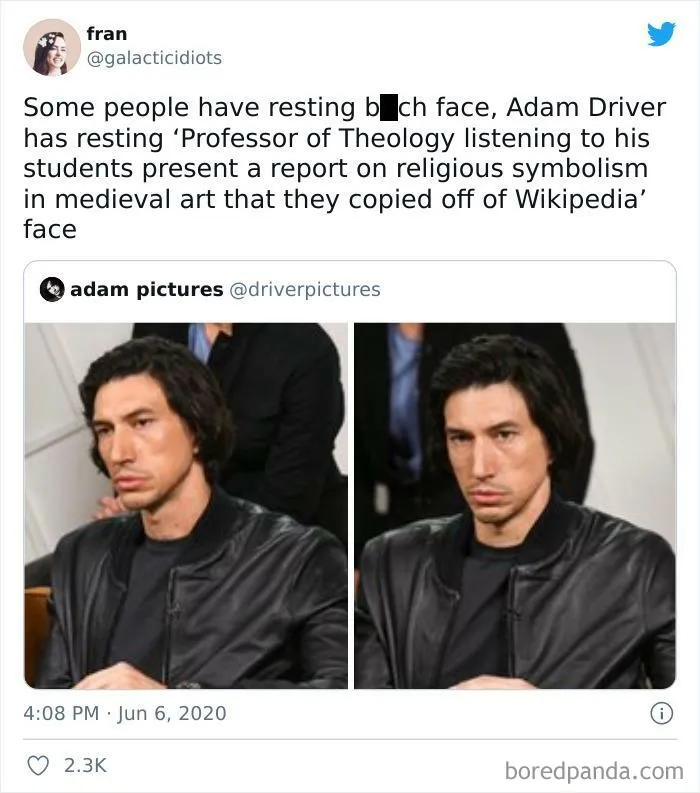 Resting B**ch Face