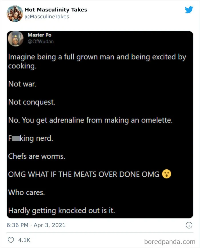 30 Times People Claimed They Knew What Masculinity Is All About Yet It Sounded Messed Up