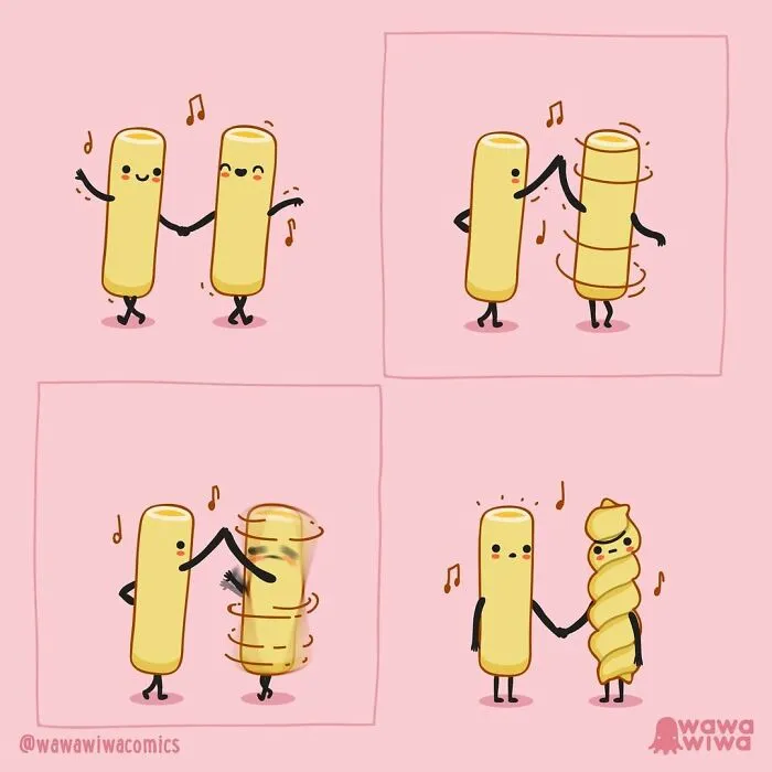 30 Adorable Comics That Have Unexpected Takes On Everyday Situations