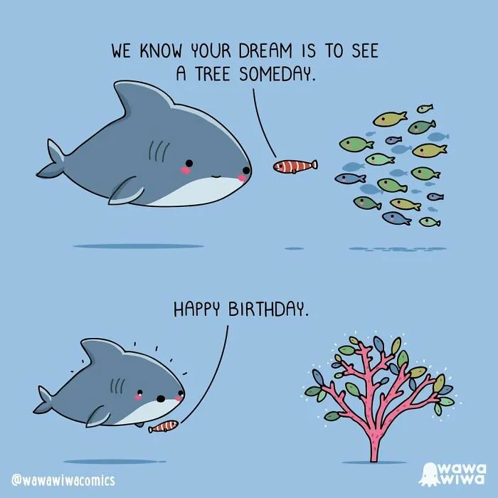 30 Adorable Comics That Have Unexpected Takes On Everyday Situations