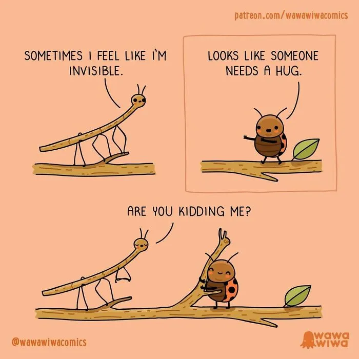 30 Adorable Comics That Have Unexpected Takes On Everyday Situations