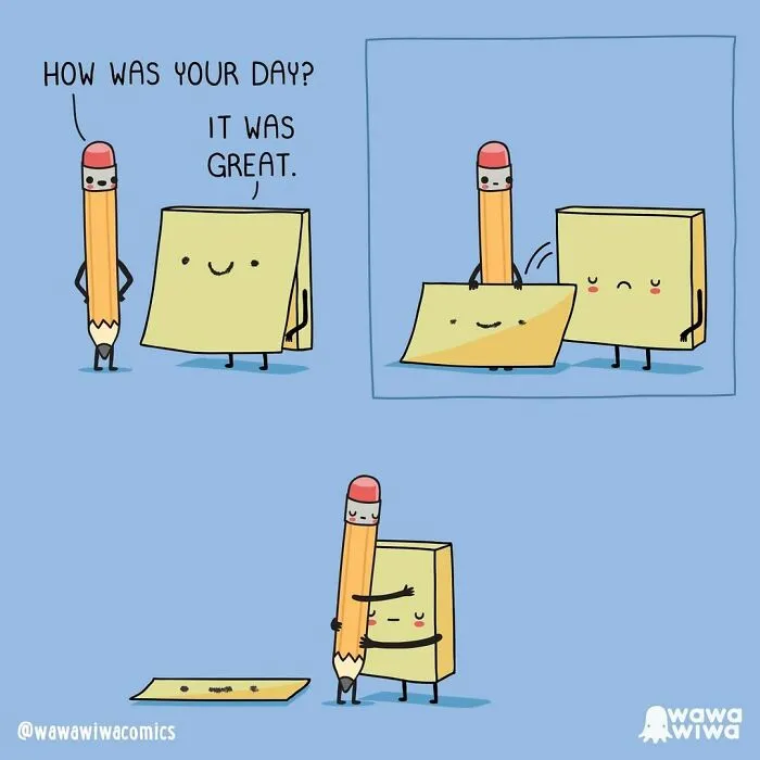 30 Adorable Comics That Have Unexpected Takes On Everyday Situations
