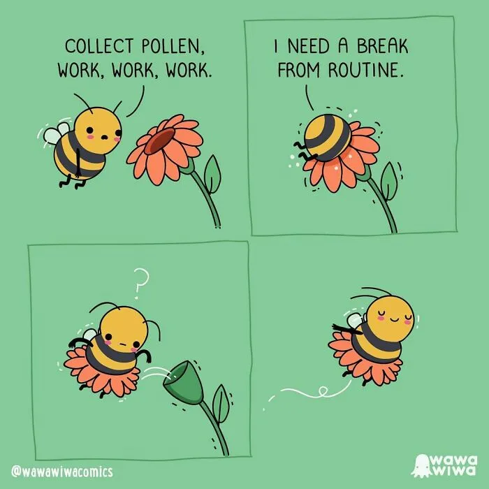 30 Adorable Comics That Have Unexpected Takes On Everyday Situations
