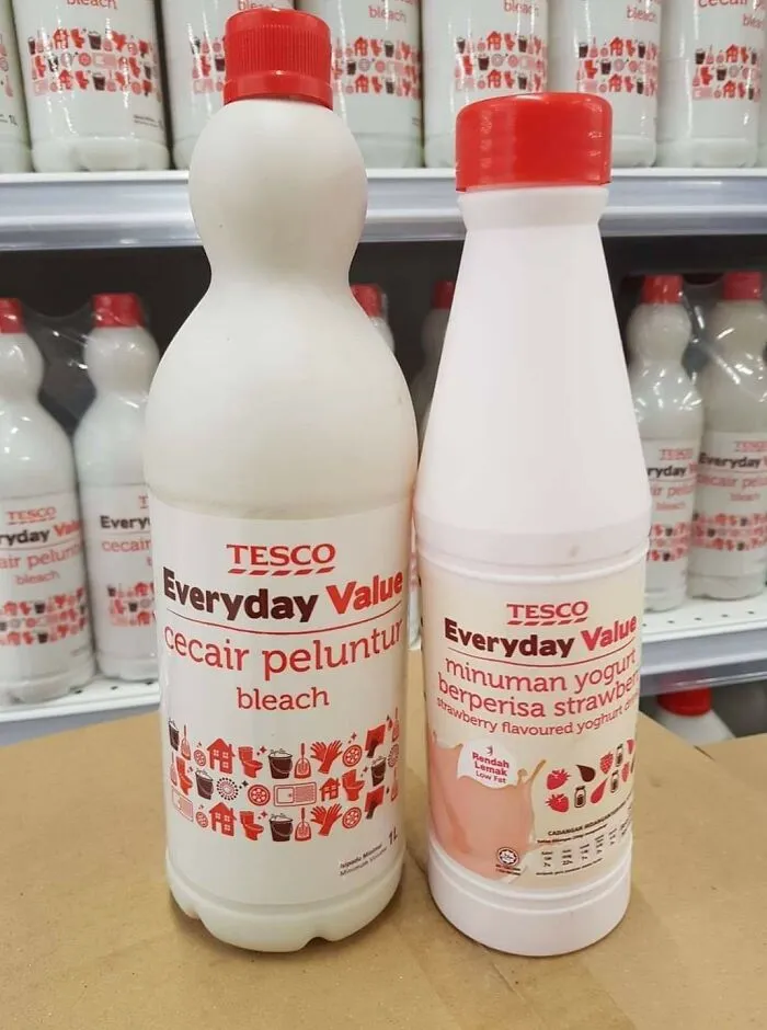 Similar Design, One Can Kill And One Tastes Good