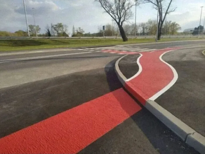 This Bike Track In Zagreb, Croatia