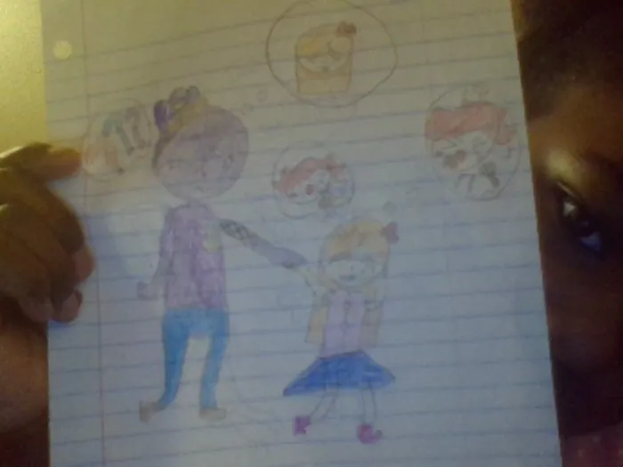 Clueless Afton And His Daughter