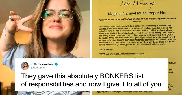 Woman Shares The Requirements For A Nanny Job She'd Been Interviewed For, And It Shows What Happens When Lunatics Are Hiring