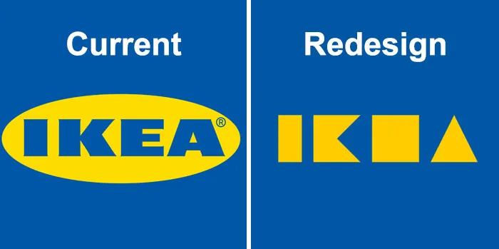 Designers Share How They Would Redesign Famous Brand Logos And Some Solutions Are Really Creative (25 Pics)