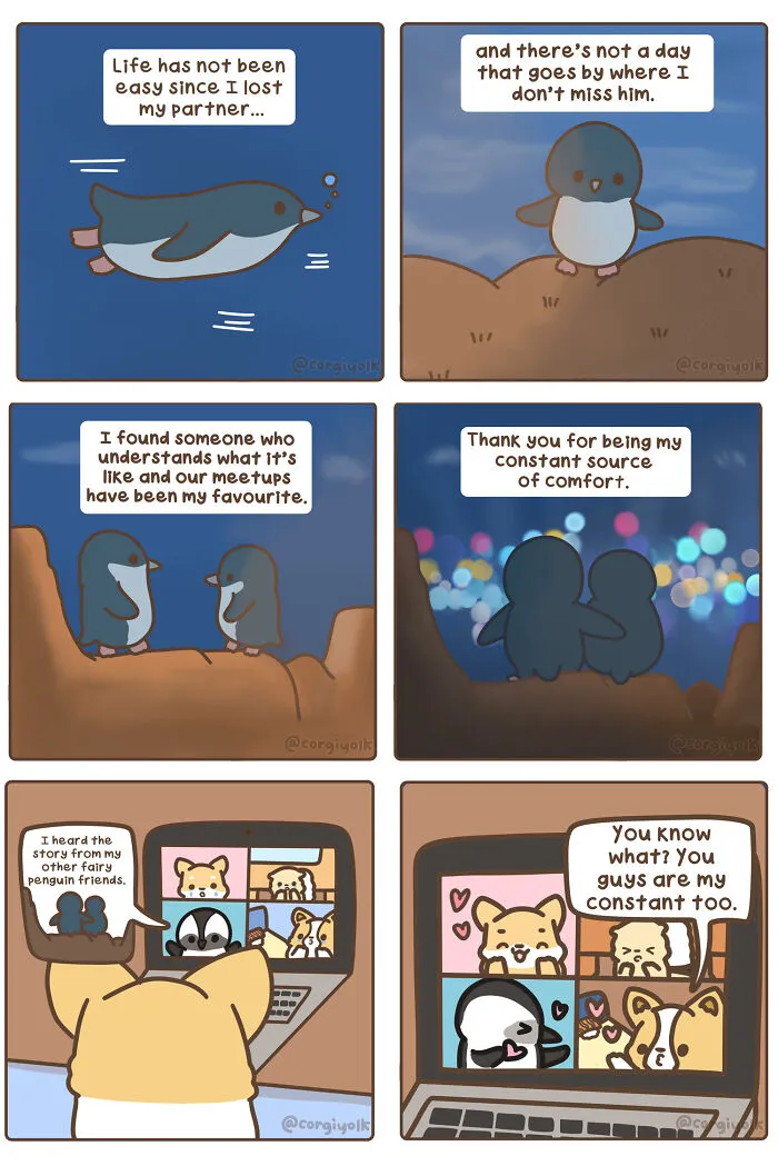 My 30 Wholesome Comics Featuring A Corgi And His Adventures With Other Animal Friends