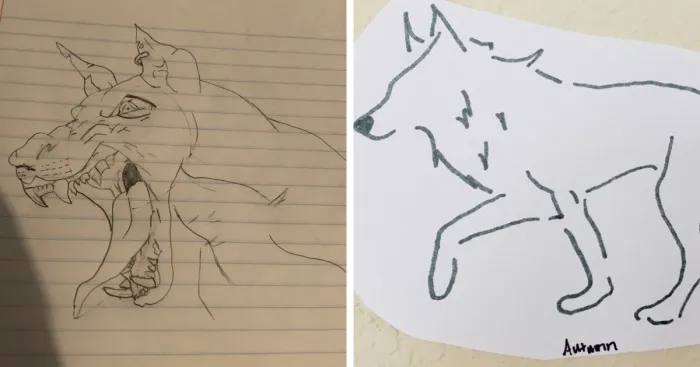 Hey Pandas, Draw Any Animal And Post The Result (Closed)