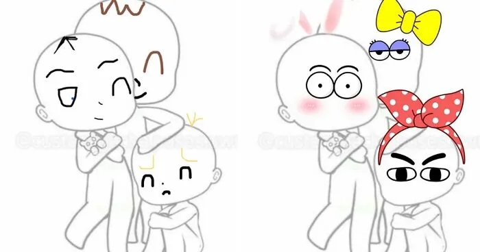 Hey Pandas, Use This Drawing Base (Closed)