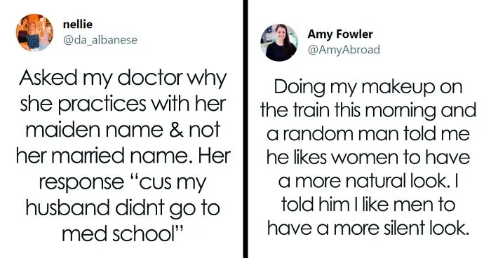 40 Times Feminists Shut Down Sexists With Their Clever Comments