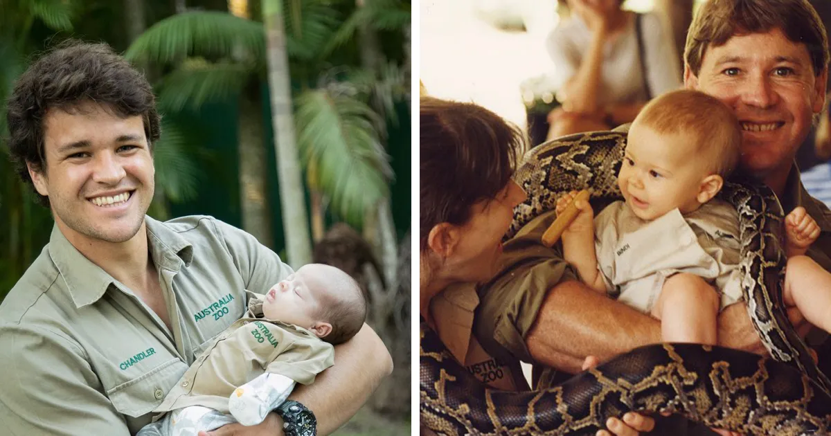 Bindi, la hija de Steve Irwin, regala a su bebé su primer uniforme del zoo Australia