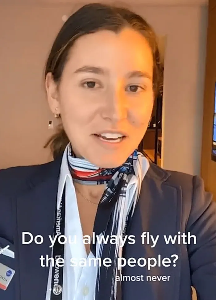 "Do You Always Fly With Same People?"