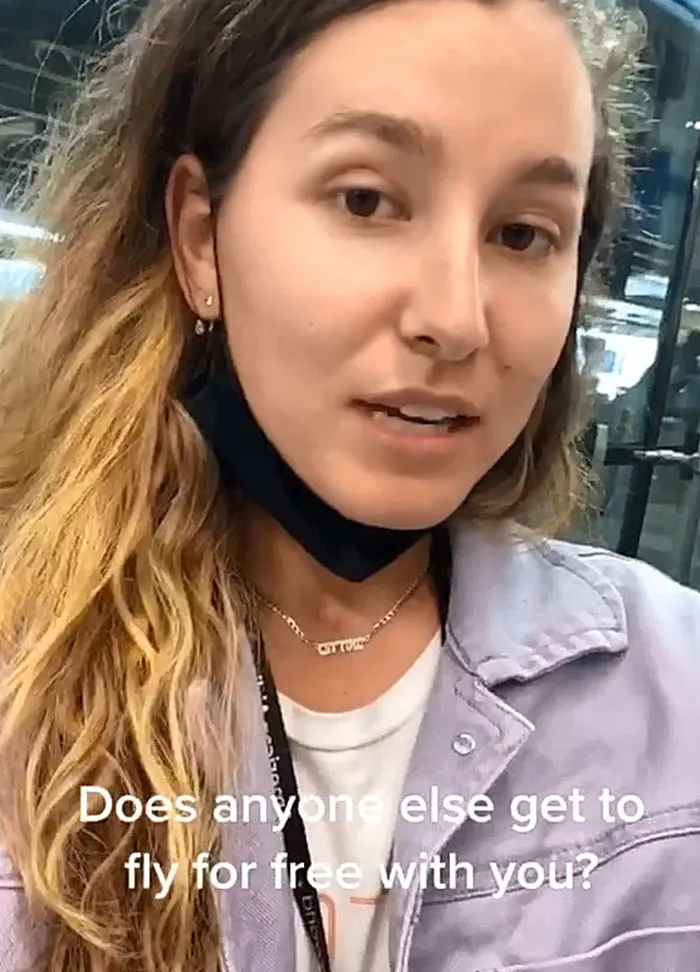 "Does Anyone Else Get To Fly For Free With You?"