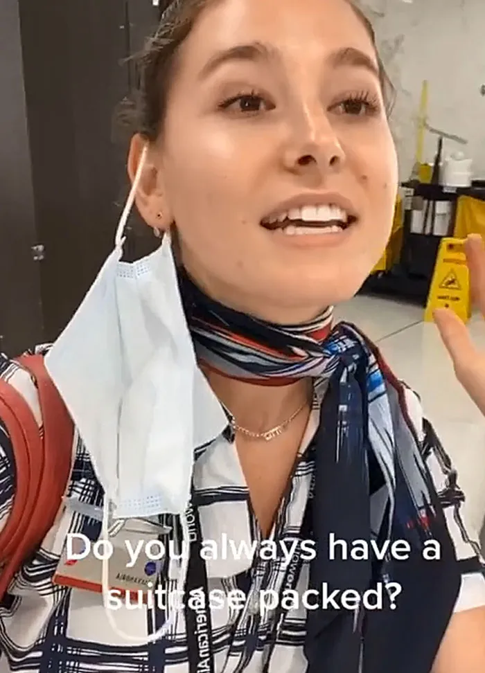 "Do You Always Have A Suitcase Packed?"