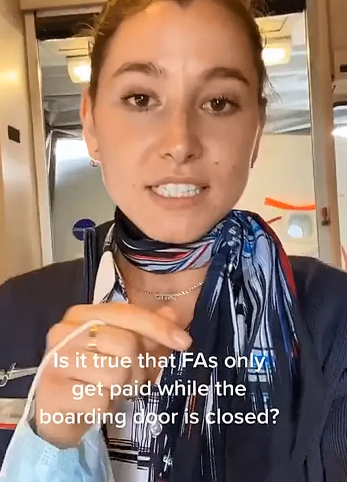 "Is It True That Fas Only Get Paid While The Boarding Door Is Closed?"
