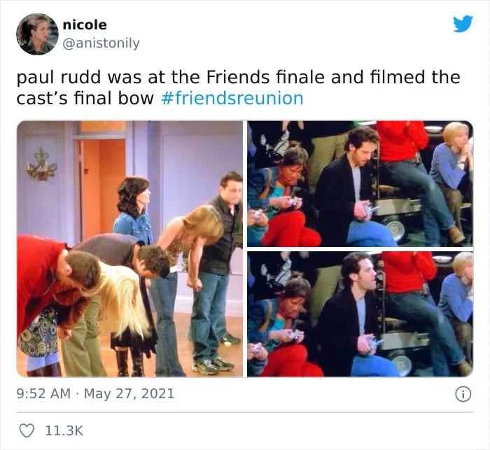 30 Of The Most Spot-On Reactions Of People Online To The Recent "Friends" Reunion