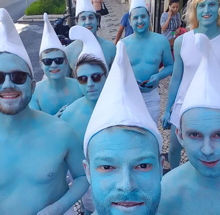 Qué increíble despedida de soltero con un gran grupo de chicos