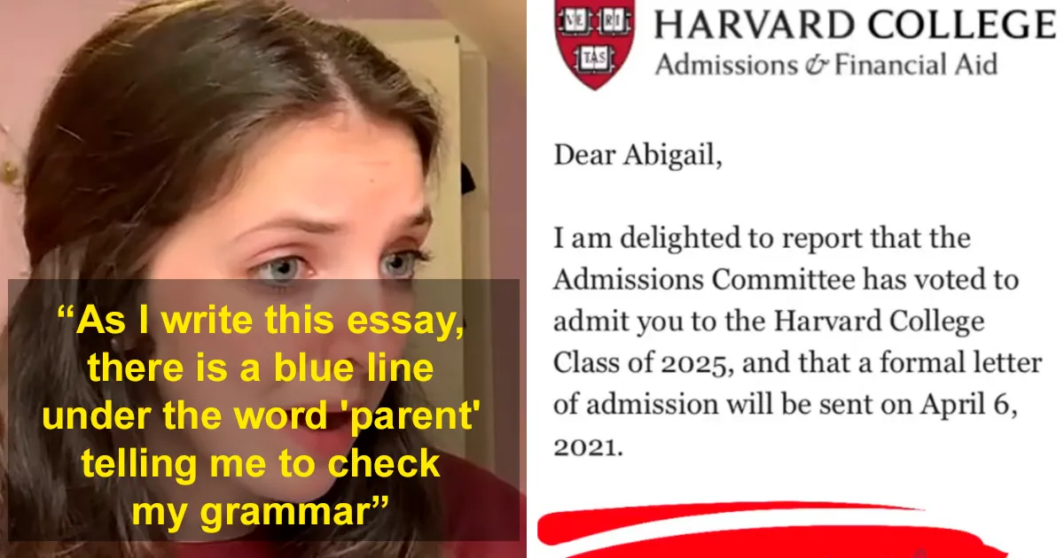 How The Letter ‘S’ College Essay Got an 18-year-old Into Harvard