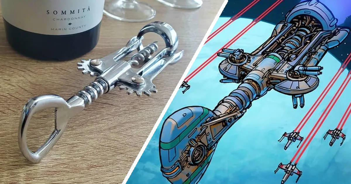 Este artista convierte objetos cotidianos en diseños de naves espaciales, y el resultado es de otro mundo (23 imágenes nuevas)