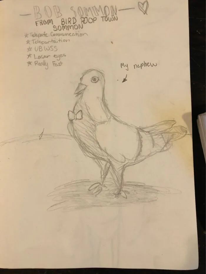 Of A Random Bird At Cross Country Practice, My Friends And I Gave Him A Backstory And Name