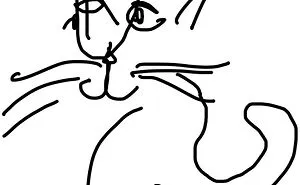 Hey Pandas, Draw A Cat With Your Eyes Closed And Show Us The Results (Closed)