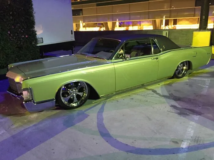 Working The Premiere For Nwa Movie. They Had Lots Of Lowriders Brought In.