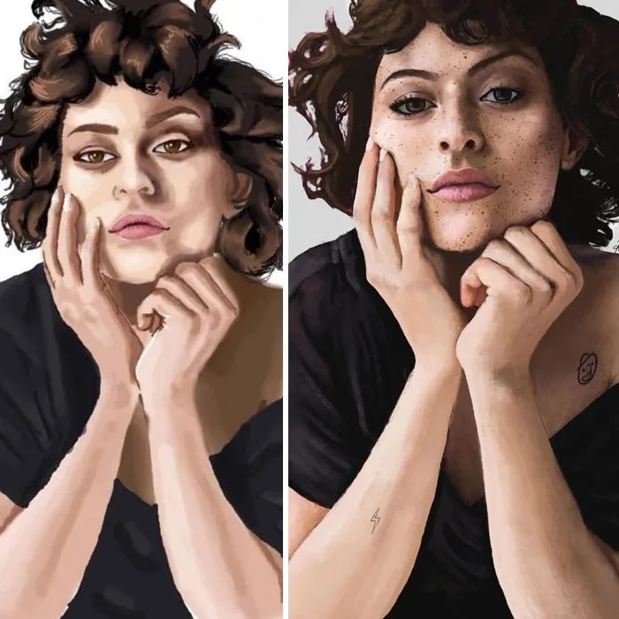 This Is What 6 Years Of Practice Looks Like - My Art In 2015 vs. 2021