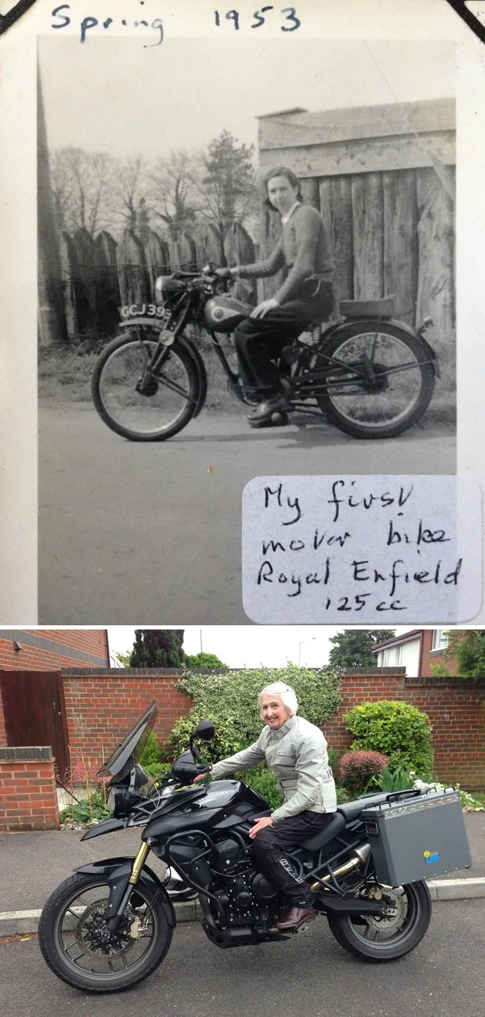 Yesterday I Took My Grandmother On Her First Bike Ride In 59 Years, I Need A New Word For Awesome