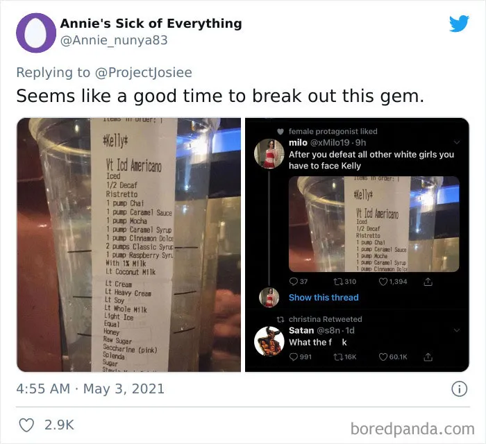 Frustrated Starbucks Baristas Are Shaming Jerk Customers Who Order Drinks That Are 'Very Extra' (30 Pics)