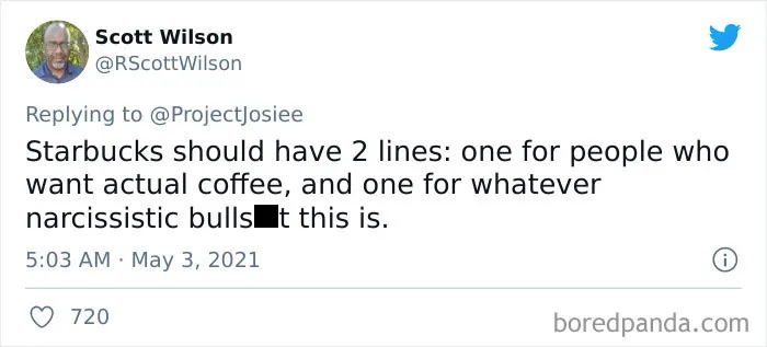 Frustrated Starbucks Baristas Are Shaming Jerk Customers Who Order Drinks That Are 'Very Extra' (30 Pics)