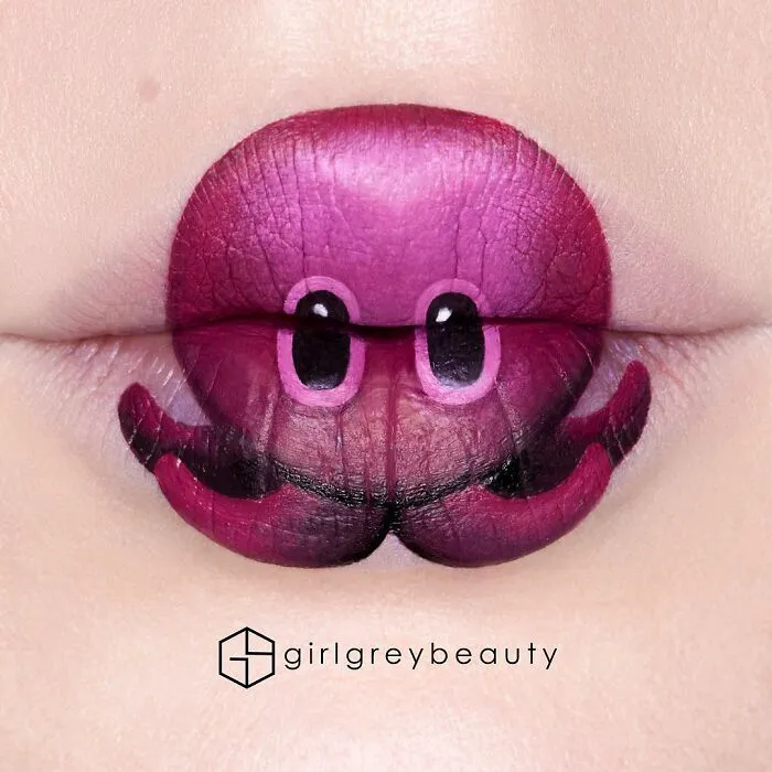 Artist Andrea Reed Turns Lips Into Artwork And Here Are 40 Of The Most Stunning Designs