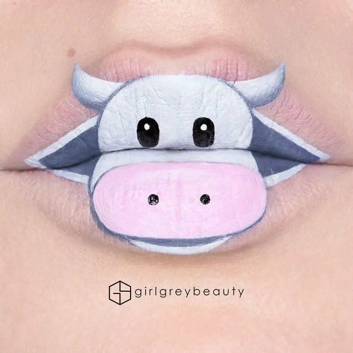 La maquilladora Andrea Reed convierte sus labios en obras de arte y estos son los 40 diseños más deslumbrantes