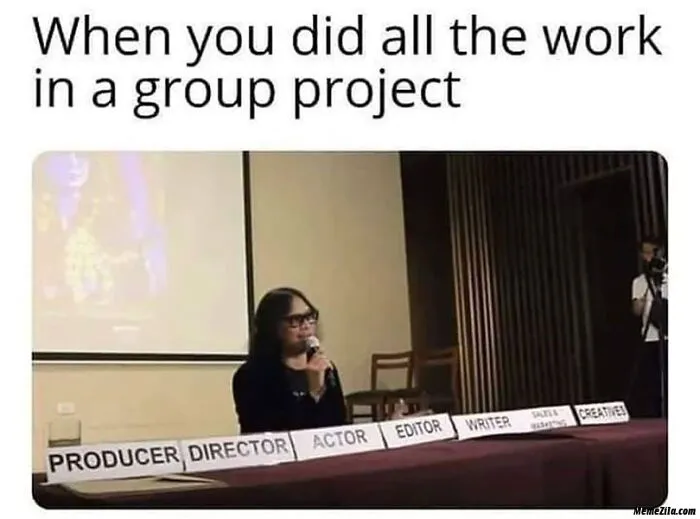 When You Do All The Work