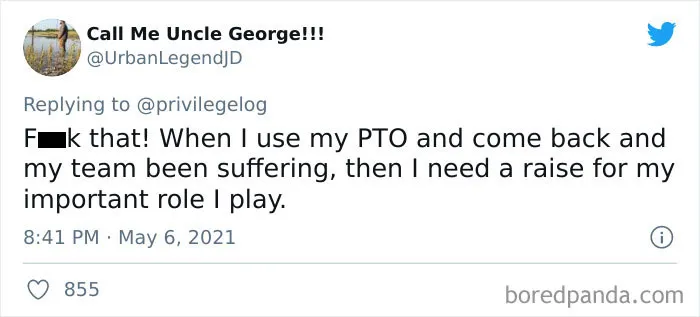 Person Encourages Young People To Not Take Paid Time Off - Gets A Reality Check