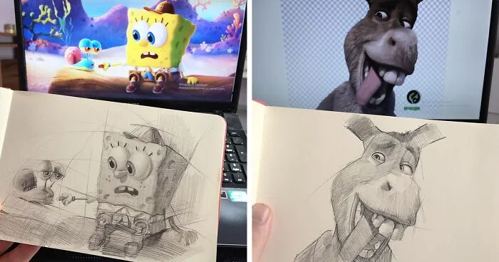65 Pencil Drawings Of Our Favorite Pop Culture Characters By Samet Türkan