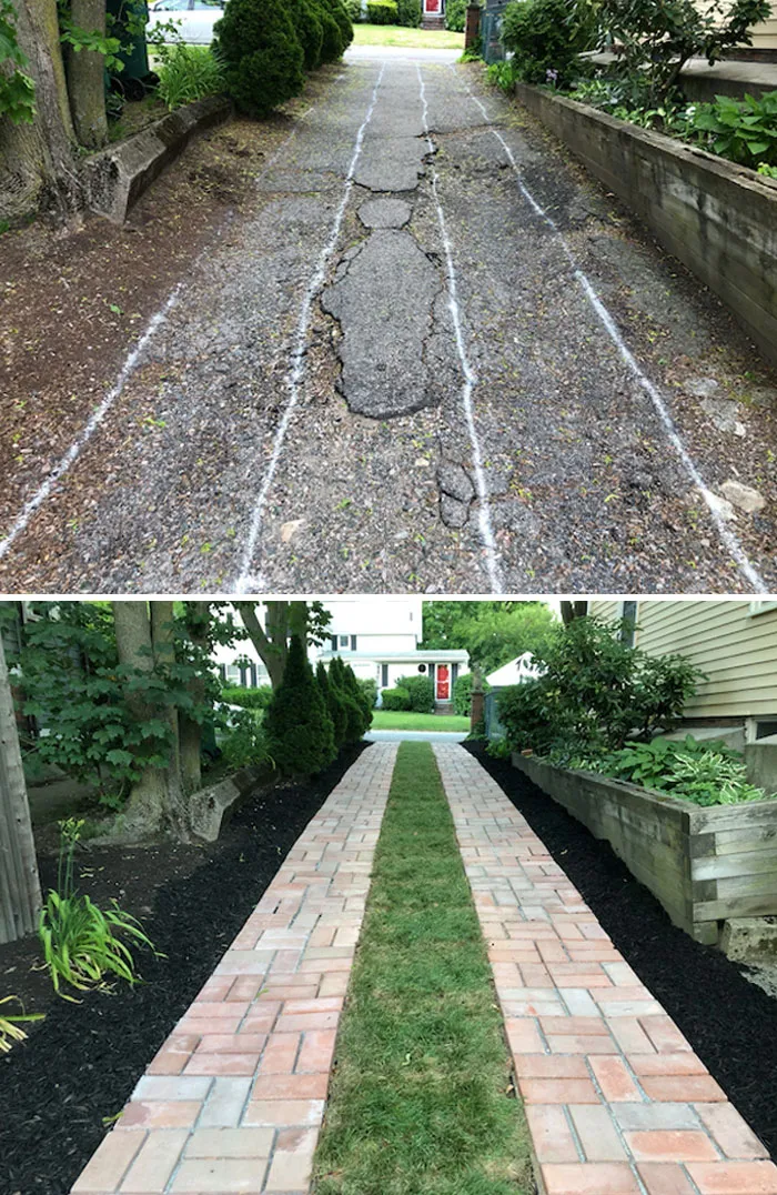 ¿Les gustan los caminos de acceso? Este fue mi proyecto de jardinería Covid-19