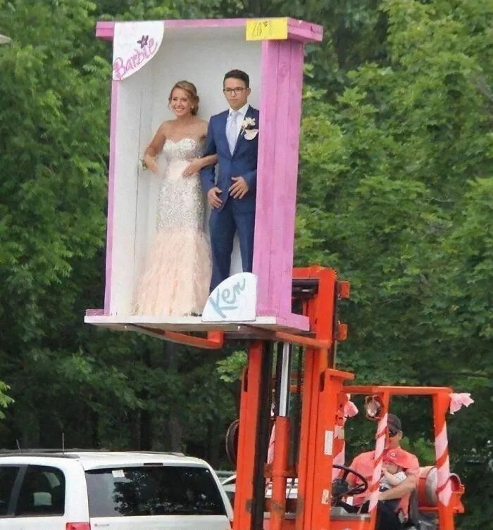 Ken And Barbie Are Gonna Look A Lot Less Nice When They Land On Their Faces