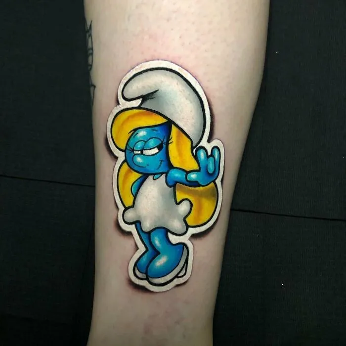 This Artist Created 30 Tattoos That Look Like Stickers That Would Peel Right Off Your Skin
