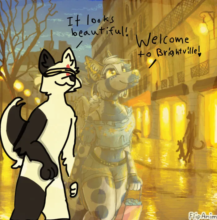 Here’s The Other One She Made For Me. One Of My Fav Ocs.