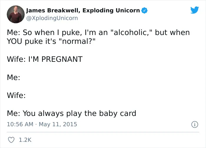 Dads On Twitter Are Joking About Their Wives' Pregnancies And Here Are 40 Of The Best Tweets