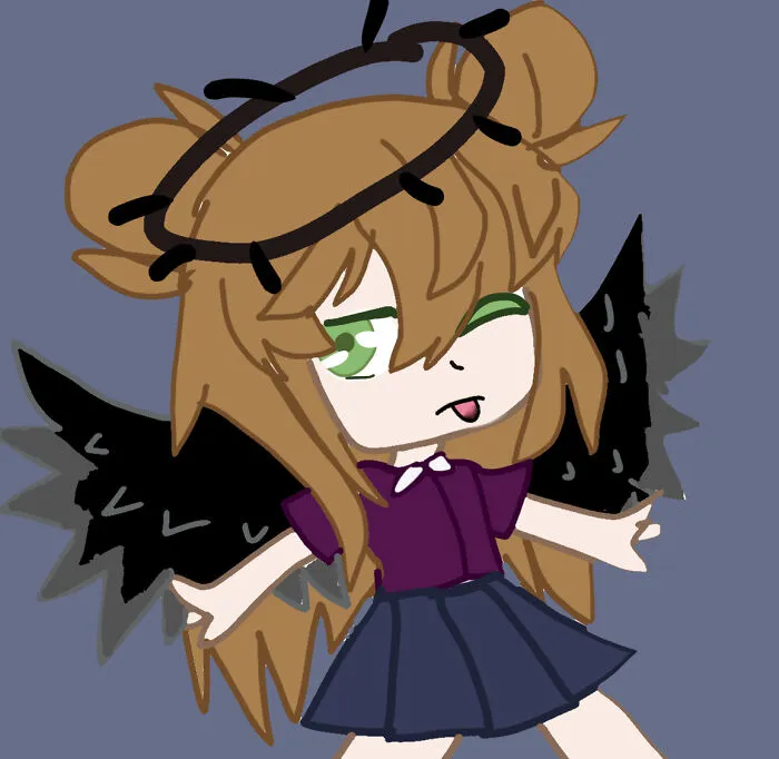 My Favorite Drawing! (Ik This Is Gacha Club Style , But I’m Not Allowed The App So I Draw It Better, You Can Check The Messiness Of The Drawing)