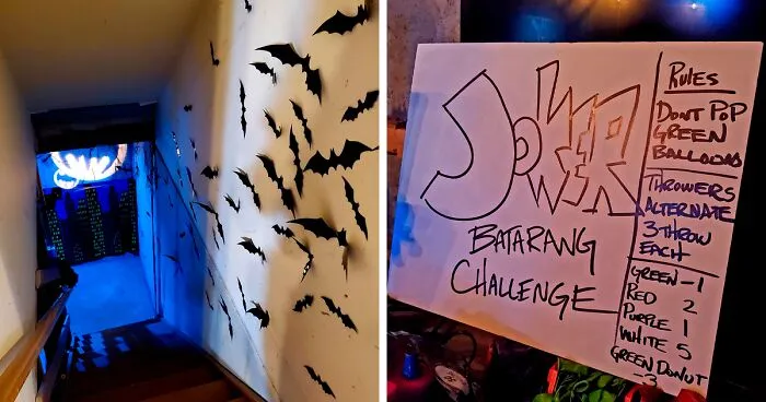 Boyfriend Organizes An Amazing Batman-Themed 32nd Birthday For His GF Who Always Wanted One But Was Told It's 'For Boys Only'