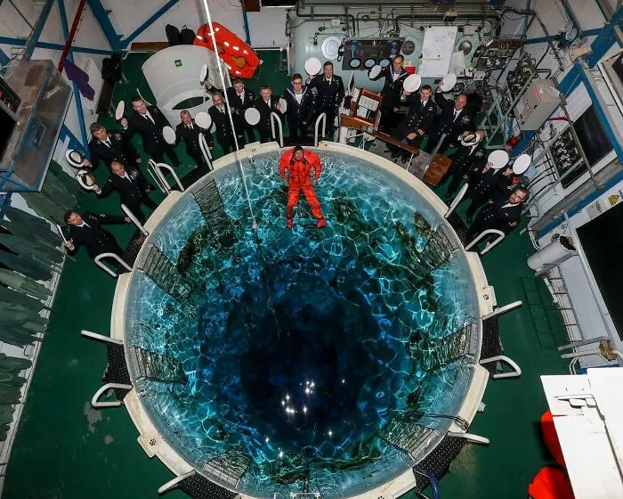 What A Submarine Escape Training Tower Looks Like