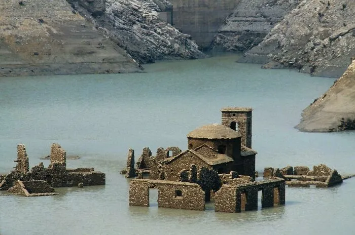 A “Ghost Village” Resurfacing In Italy