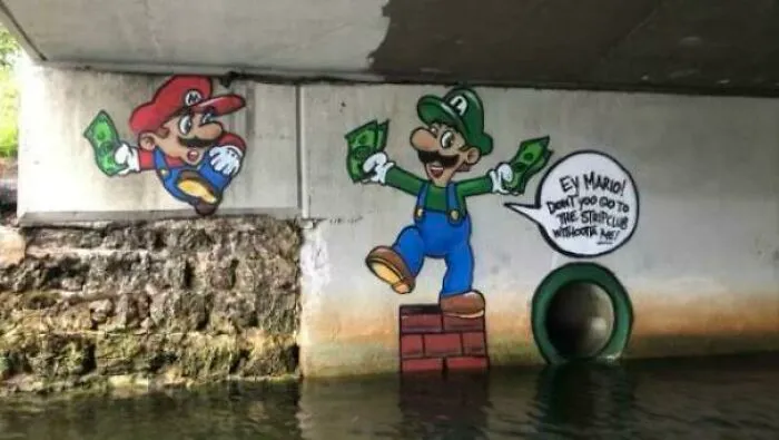 Found Under A Bridge Adjacent To A Strip Club In Miami