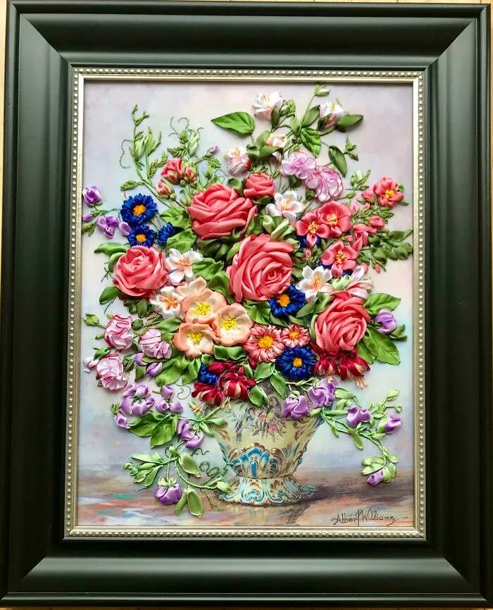 My Ribbon Embroidery